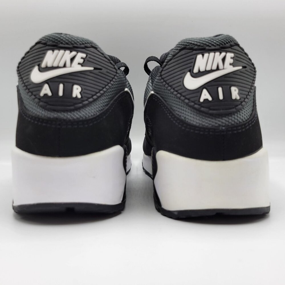 Nike Air Max 90 CN8490-002 Mens Sneakers Size 12 Black & Gray Like New - Picture 4 of 16